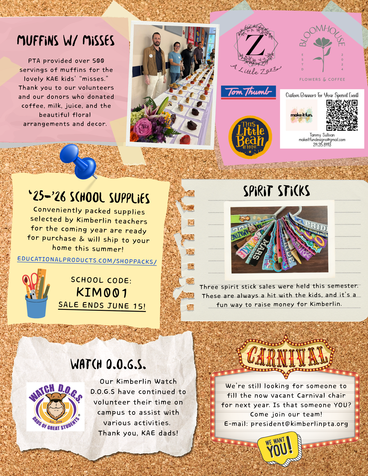 2024-2025 2nd Semester Recap, page 3